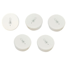 Tuya Zigbee Temperature and Humidity Sensor Voice Control Intelligent Home Hygrometer Real- Monitoring