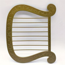 Angel Simulation Harp Model Musical Instrument Decoration Cosplay Masquerade Character Dress