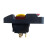 Safe Locking  HY18-32 4 Pins 250V 16A 2HP DPDT  Off Push Button Key Switches for Machine Tools 1