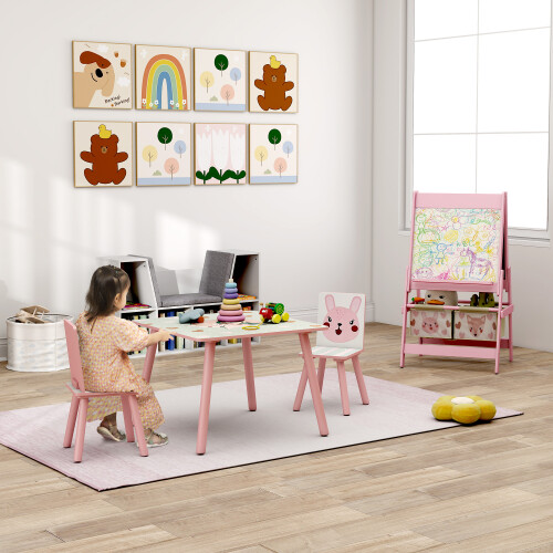 ZONEKIZ Conjunto para Niño Rosa 60 x 60 x 44 cm 1