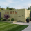 19 x 9 Pent Shed Tanalised (Single Door, With Windows) 1