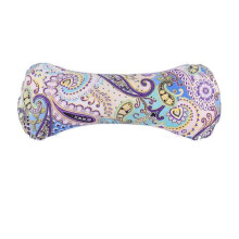 (Purple)Buckwheat Neck Support Pillow With Herbal Fill For Sleep Aid Cervical Comfort