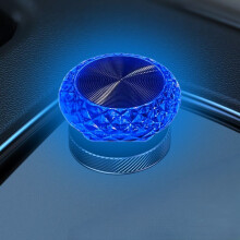 (1pcs, Dunkelblau) 1 Stück USB LED Auto Licht Atmosphäre Umgebungs Helle Lampe Innenausstattung