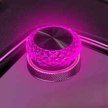 (1pcs, Rosa) 1 Stück USB LED Auto Licht Atmosphäre Umgebungs Helle Lampe Innenausstattung