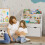 Librería Infantil Blanco 62.5 x 30 x 70 cm 2