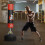 Homcom Saco de Boxeo Bicolor 60 x 60 x 180 cm 2
