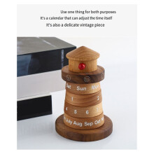 Lighthouse Calendar Desktop Ornaments Desk Calendar Holiday Gift Living Room Desk Calendar Calendar Ornaments