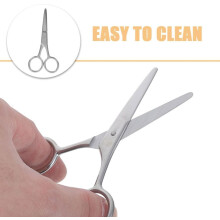 4 buc foarfece sprâncene păr foarfece mici mustață barbă nas păr gene tuns foarfece cuticule tundere instrument Remover