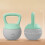 Kettlebell verde 21 x 21 x 30 cm 3