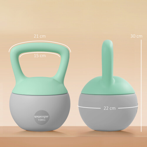 Kettlebell verde 21 x 21 x 30 cm 2