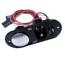 Miracle Heavy Duty Power Small with Fuel Dot for Servo RC Model Black