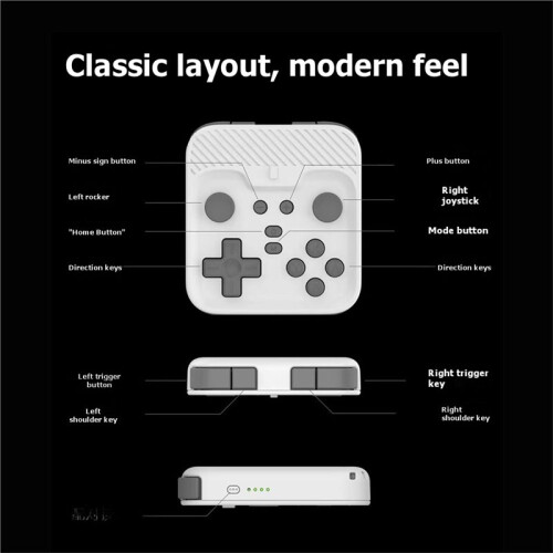 Abxylute M4 Snap- Phone Controller Magnetic  Mobile Gamepad Mobile Game Controller Retro Emulation Accessory A 2