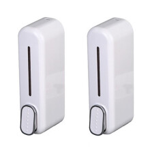 Soap Container Shampoo Bath Box Manually Press Wall-Mounted Soap Dispenser