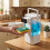 800ML/27oz Large Capacity Automatic Soap Dispenser, Touchless Adjustable Volume,IPX5 Waterproof for Kitchen and Bathroom 2