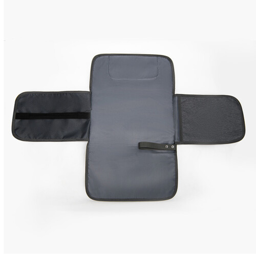(Black) Foldable Waterproof Baby Diaper Pad for Travel 2