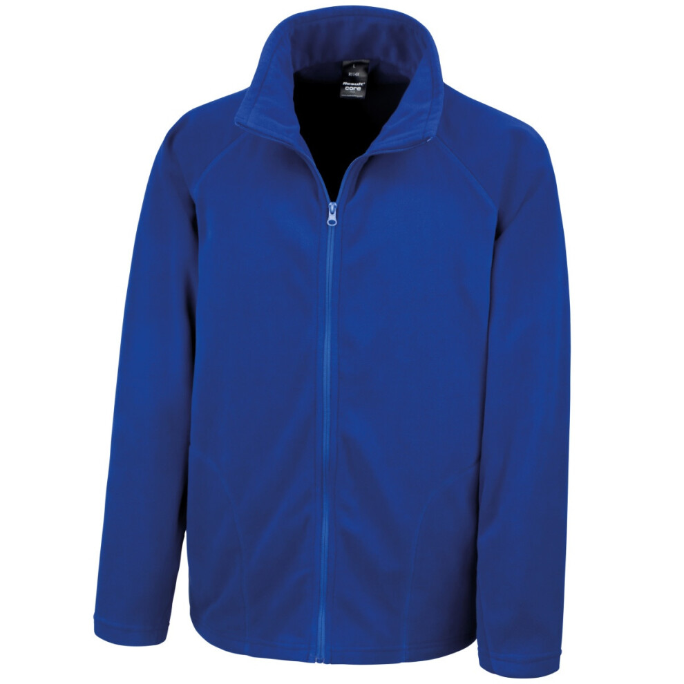 Result (Xl, Royal) Core Mens Micron Anti Pill Fleece Jacket