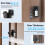 Anti-Theft No-Drill Video Doorbell Mount, Non-Blocking Motion Sensor Door Bracket 4