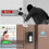 Anti-Theft No-Drill Video Doorbell Mount, Non-Blocking Motion Sensor Door Bracket 5