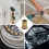 175PCS Carbon Steel Rivet Nut Assortment Kit, Flat  Knurled Inserts in M3-M10 Sizes with Storage Box 2