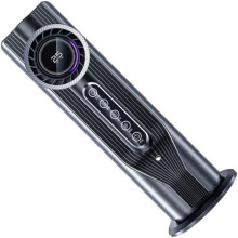 Raffrescatore portatile 6 velocità display digitale timer 6h USB casa ufficio camera grigio