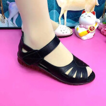 (Black, 36) Comfy Elderly Sandals - Christmas & Birthday Gift