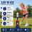 Kids Baseball Launcher Toy Set, Backyard Fun, No Pitch Needed, Beginner Batting Practice Toy 2