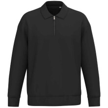 (M, Black) Native Spirit Unisex Adult Quarter Zip Sweatshirt