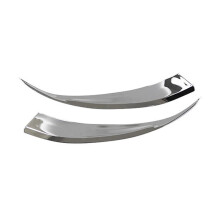 Headlight Eyebrow Light Cover Front Lamp Eyebrow Trim Accessories for 3 for 3 BM 2014-2016