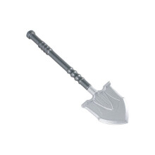 Simulation Shovel Decoration for 1/8 1/10 RC Crawler Car Axial SCX10 90046 TRX4 D90 RC Car Upgrade Parts B