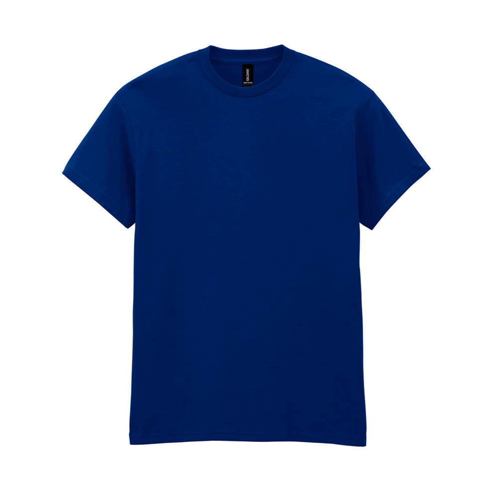 Gildan (M, Fan Deep Royal) Adults Unisex Heavy Cotton T Shirt