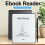 BK576 Ebook Reader 5.76'' E-Ink Display 16GB Android 8.1 WIFI Long Battery Comfortable Grip E Readers Devices 5