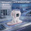 AI Robot Desktop Companion Interactive Chatbot Voice Assistant Dancing Robot with Magnetic Charging Snowboard Base 3