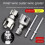 PPR Pipe Threader Kit Internal & External Pipe Threading Tool, Carbon Steel Die Set for PPR Pipe Tapping(1/2in+3/4in) 6