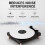 Acrylic Turntable Platter Mat Slip Mat Record Pad LP Vinyl Record Replacement Accessories White 2