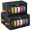 4 Pack 3D Printer Filament Storage Box, Reusable Filament Container for 3D Printing, Holds  to 24 Rolls 2