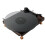 Acrylic Turntable Platter Mat Slip Mat Record Pad LP Vinyl Record Replacement Accessories Black 2