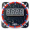 Build-Your-Own Clock Kit for Educational Soldering Practice Featuring Light-Sensitive Display Rotating Stand 4