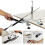 S09 Professional Adjust Knife Sharpener Tool, Complete Angle Adjustable Knife Sharpening System Abrasive Holding 6