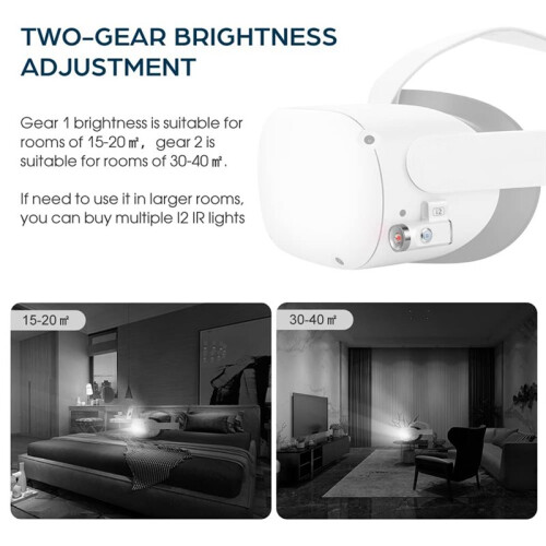 IR  Infrared Light Suitable for Psvr2 Meta Quest 2  4 / 4 Pro Night Light Enhanced Body Tracking 1