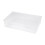 Plastic File Organizer Transparent Square Storage Box Storage Box File Storage Box M 1