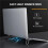 Foldable Laptop Stand 4-Pack, Adjustable Portable Computer Height Increase Holder, Ultra-Thin Design 5