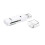 2 in 1 USB 3.0  TF Card Reader High Speed Data Transmission  to 5Gbps Compatibility Multiple for PC Laptops Camera B 1