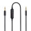 Detachable Gaming Headset Cable Replacement for  G Pro / G433 / G233,Wire with Inline Mute  and Volume 2