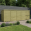 20 x 6 Pent Shed Tanalised (Double Door, No Windows) 1