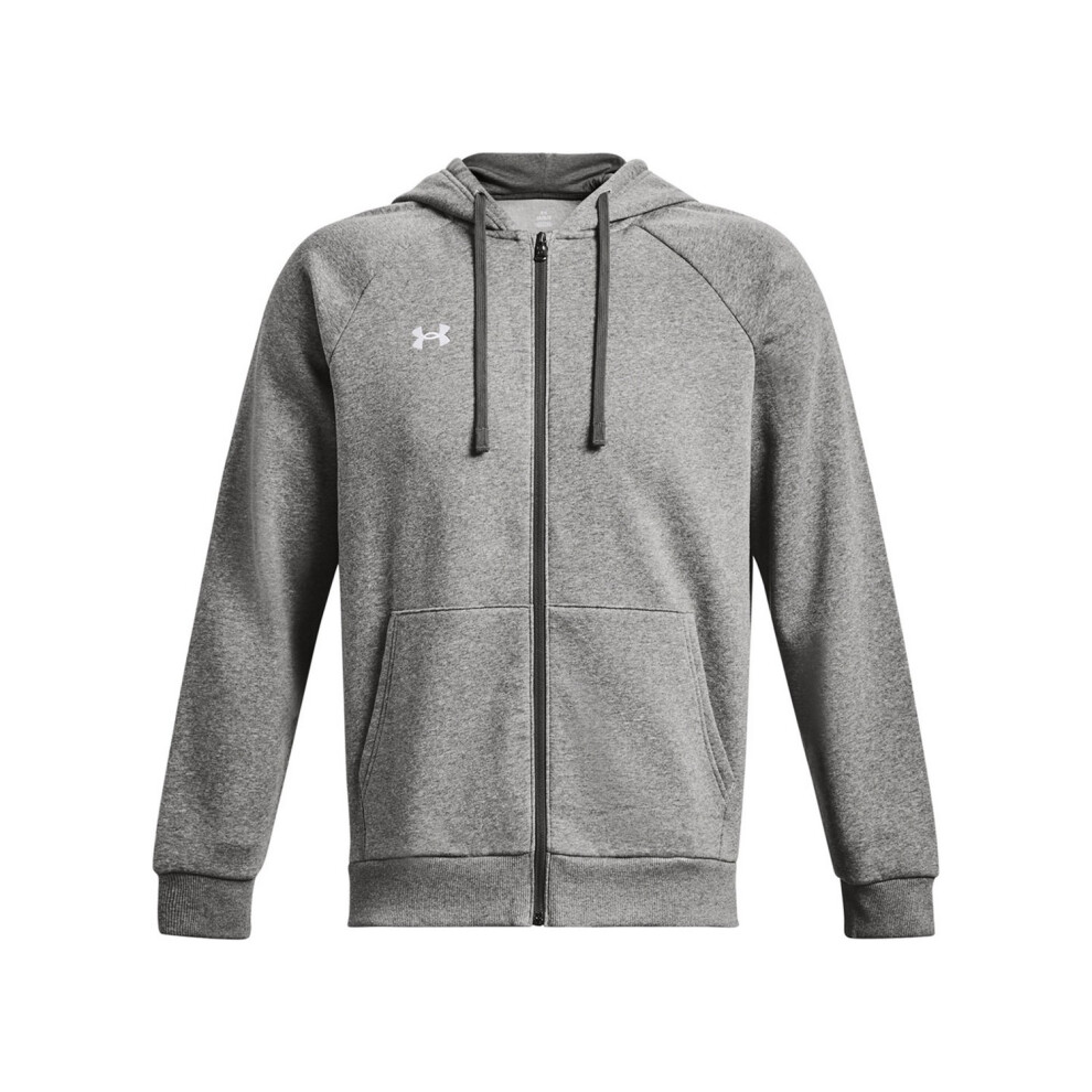 Under Armour (S, Castle Rock) Unisex Adult Rival Fleece Full Zip Hoodie