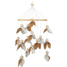 Forest Leaves Wind Chimes for Outside Felt-Windchimes Outdoor Garden Bedroom Home Decorations for Mom Women Wife Gift