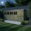 20 x 6 Pent Shed Tanalised (Double Door, With Windows) 3