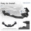 Aerodynamic Package Motorcycle Accessories Front Spoiler Fixed Lower Lip Fixed Wing for  368G 368 G 368g 5