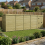 20 x 6 Pent Shed Tanalised (Single Door, No Windows) 1