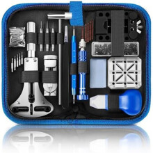 Watch Repair Tool Kit: for Maintenance Battery Replacement Watch Link Adjustment Back Disassembly